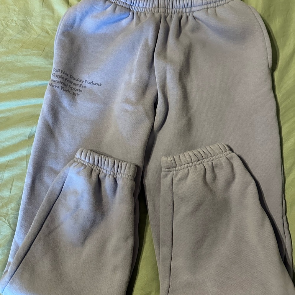 Call her daddy xs sweatpants
